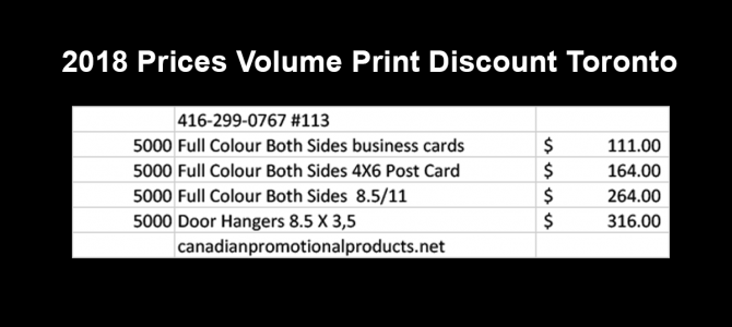 Volume Print Discount Toronto Volume Print Discount Toronto